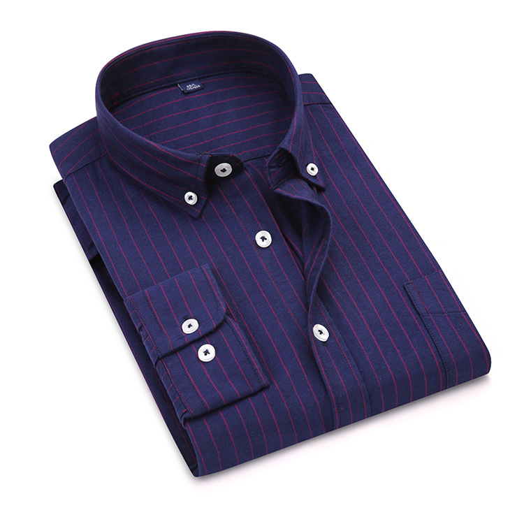 Men's Cotton Oxford Wrinkle Resistant Shirt-Comfort & Reliable