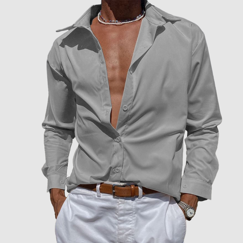 Men's exquisite long -sleeved shirt-Comfort & Reliable