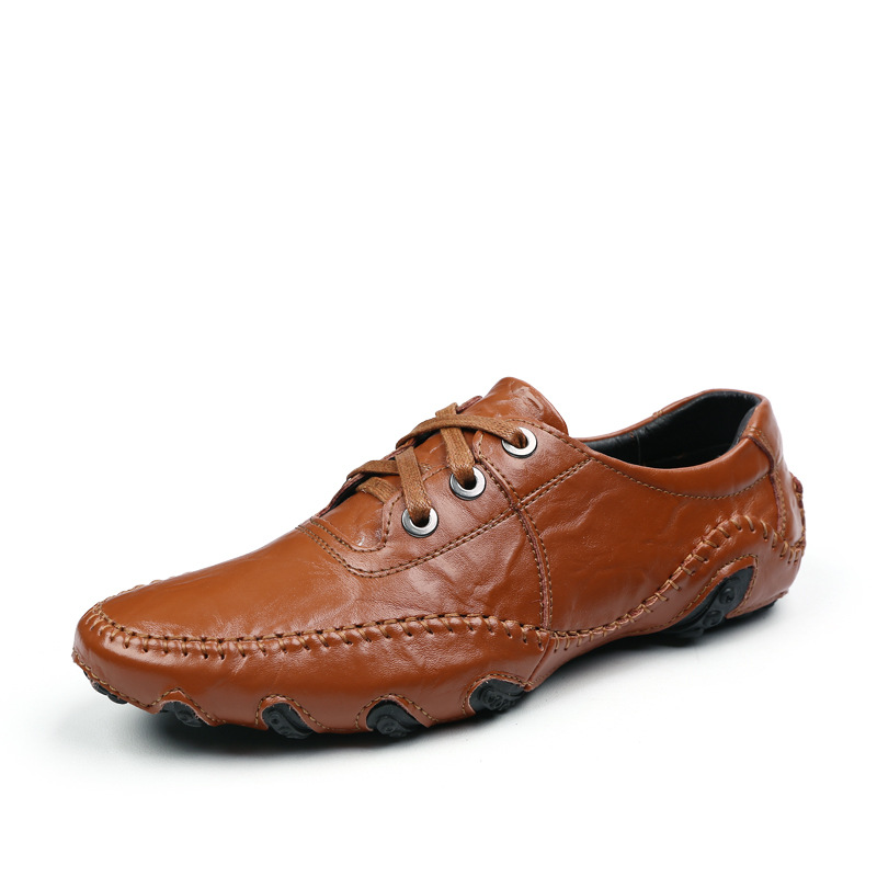 ⏰Last Day 50% OFF🔥 Men's Handmade Genuine Leather Slip-On Loafers-Comfort & Reliable