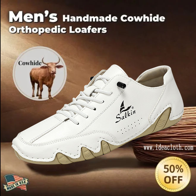 Last day 70% off 🔥Men's genuine slip-on loafers-Comfort & Reliable
