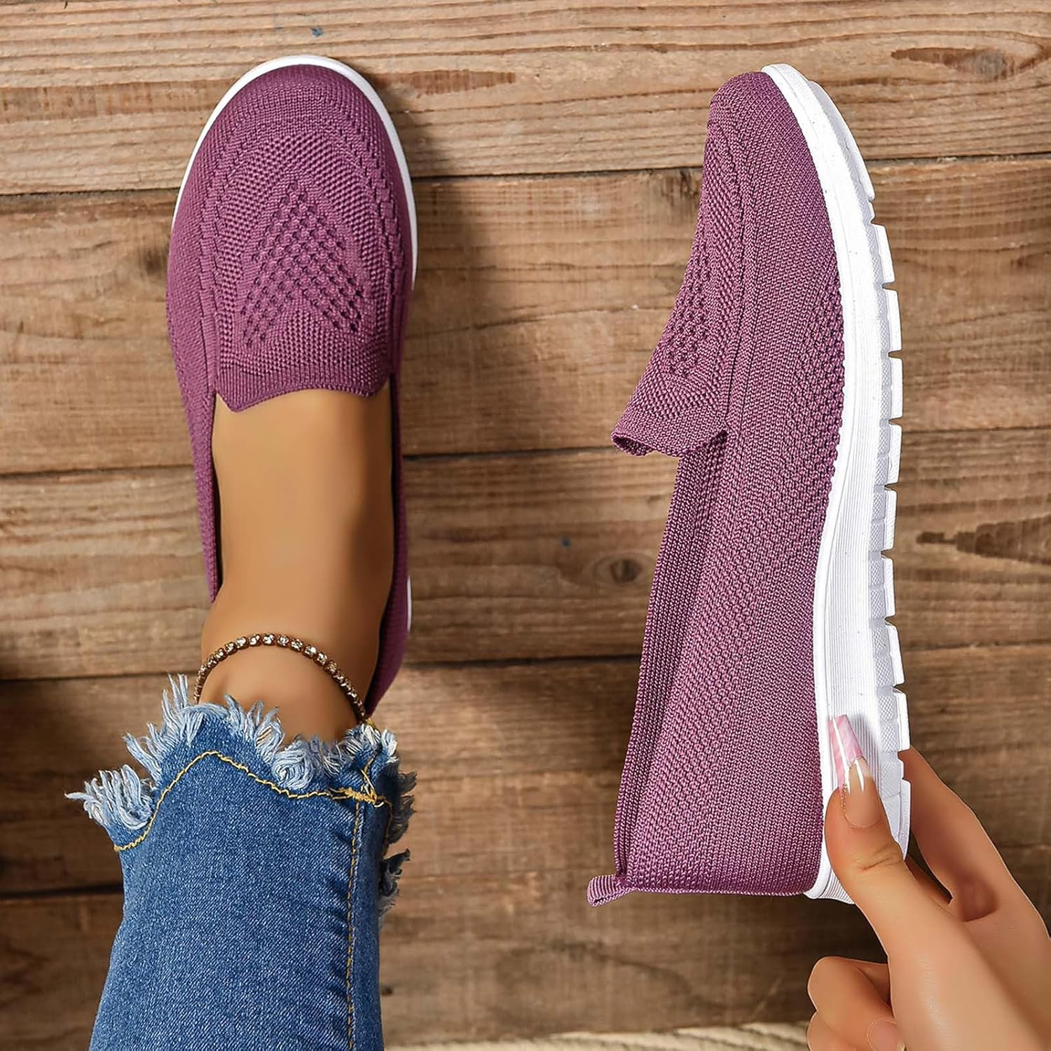 Women's Orthopedic Walking Sneakers, Comfortable Working Shoes-Comfort & Reliable