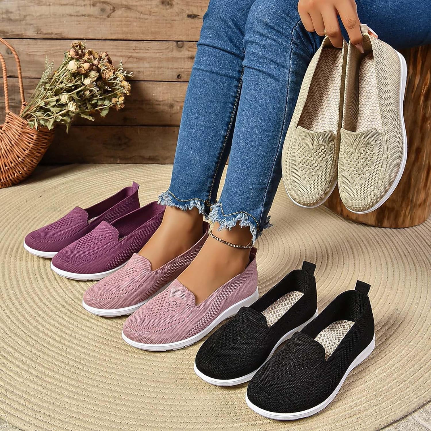 Women's Orthopedic Walking Sneakers, Comfortable Working Shoes-Comfort & Reliable