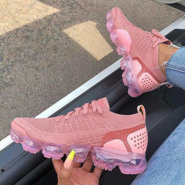 Women Women Round Toe All Season Air Cushion Sneakers-Comfort & Reliable