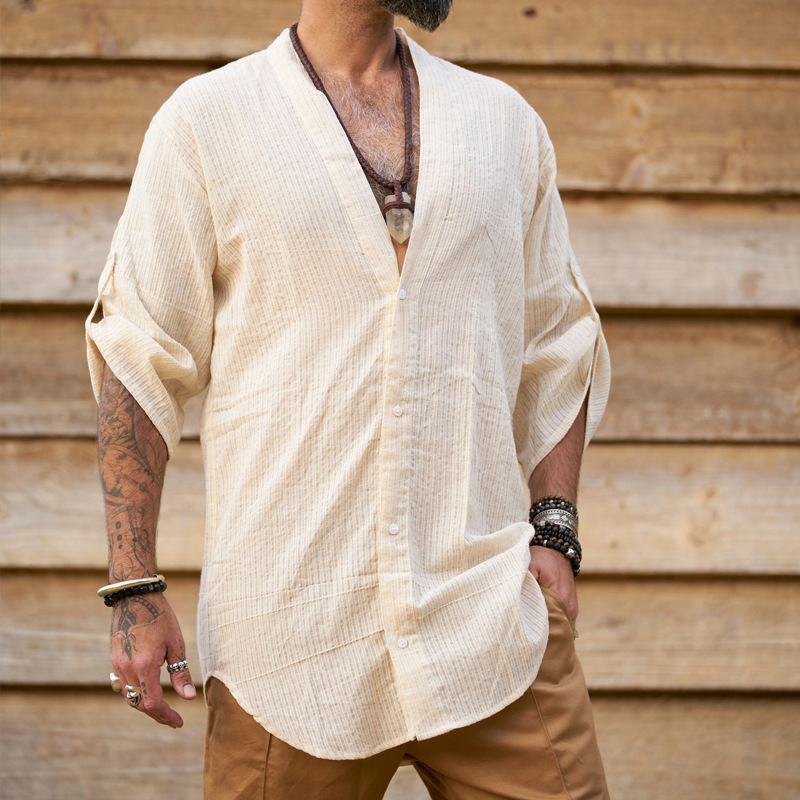 2024 Men's Loose Trend Long Sleeve Top-Comfort & Reliable