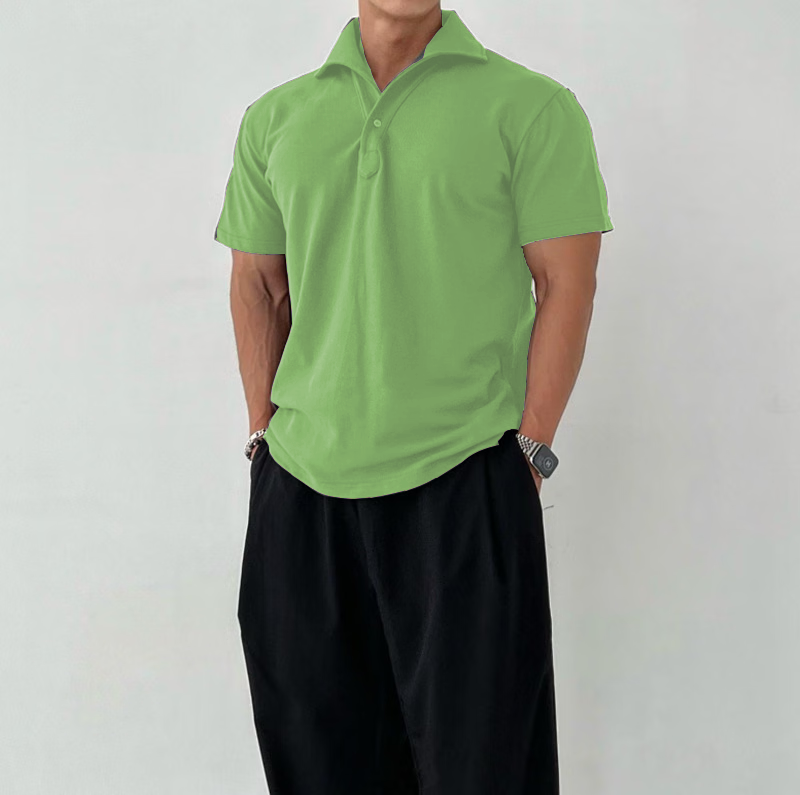 Gentlemans business Short Sleeve Fitness T Shirt-Comfort & Reliable