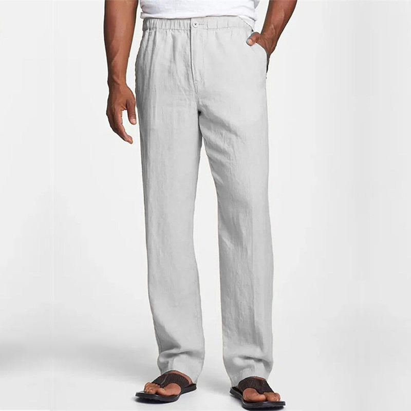 Men's Cotton Linen Pants-Comfort & Reliable