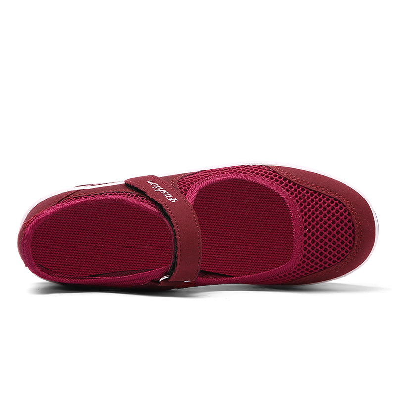 Fashionable Mesh Breathable Lightweight Women's Casual Sports Shoes-Comfort & Reliable