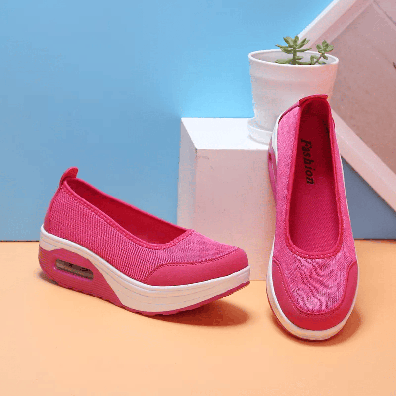 🌸🎉 Trendy Must-Have! Only a Few Left! ✨🥿💫Women's Daily Comfortable Breathable Shockproof Arch Support Orthopedic Slip-on Sneakers-Comfort & Reliable