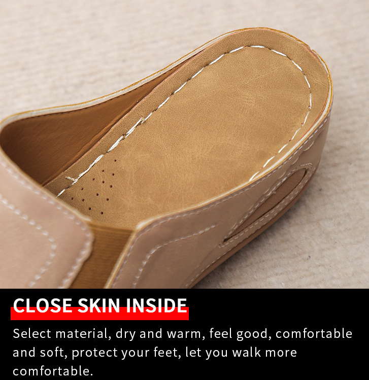 Women's Summer Casual Comfort Air Cushion Leather Sandals-Comfort & Reliable