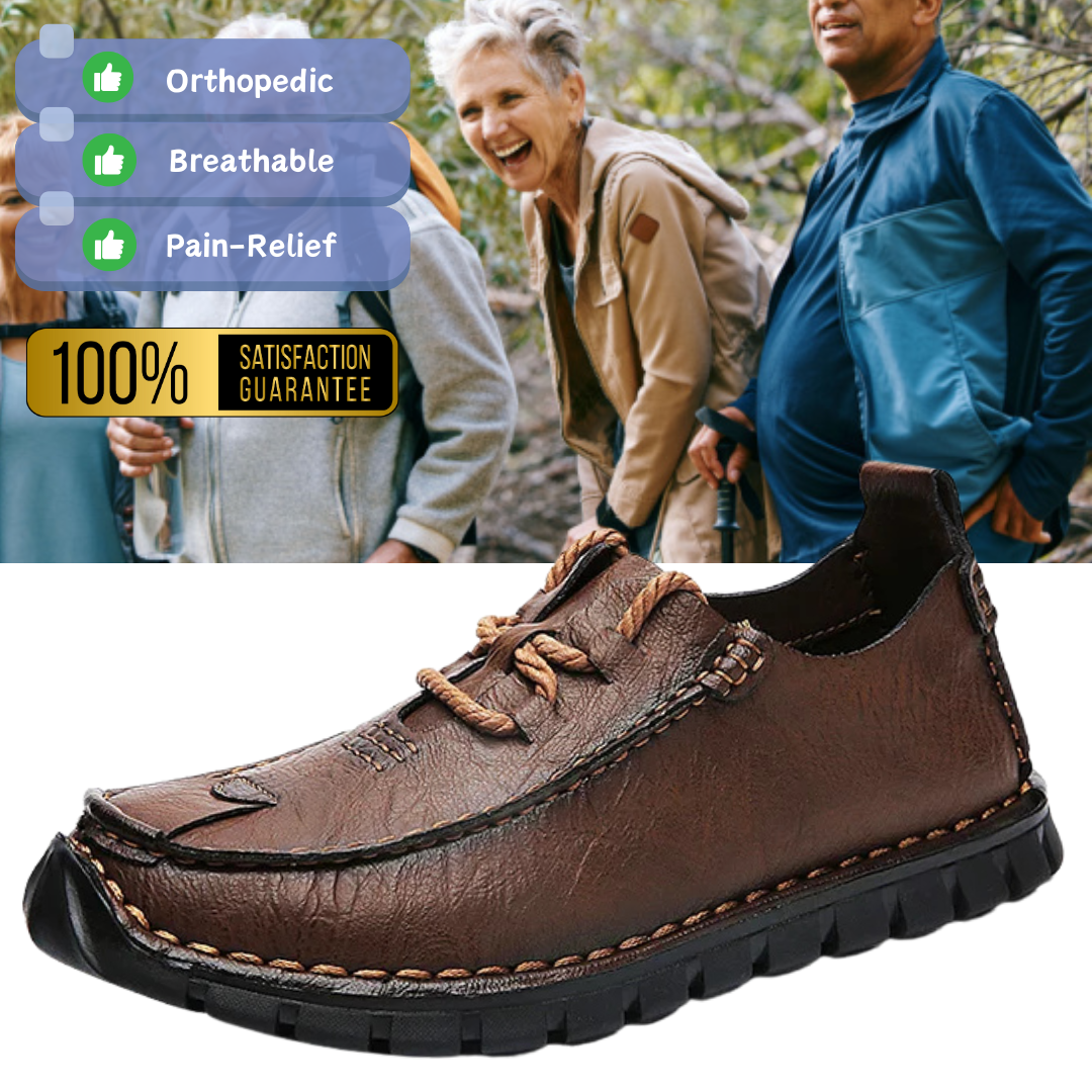Handmade Men's sports non-slip soft-soled Cowhide leather shoes(Limited 70%off ⏰)-Comfort & Reliable