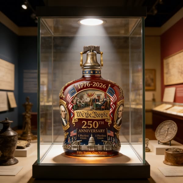 U.S. 250th Anniversary Commemorative Whiskey Decanter 1776-2026 (🎁BUY 2 FREE SHIPPING)-Comfort & Reliable