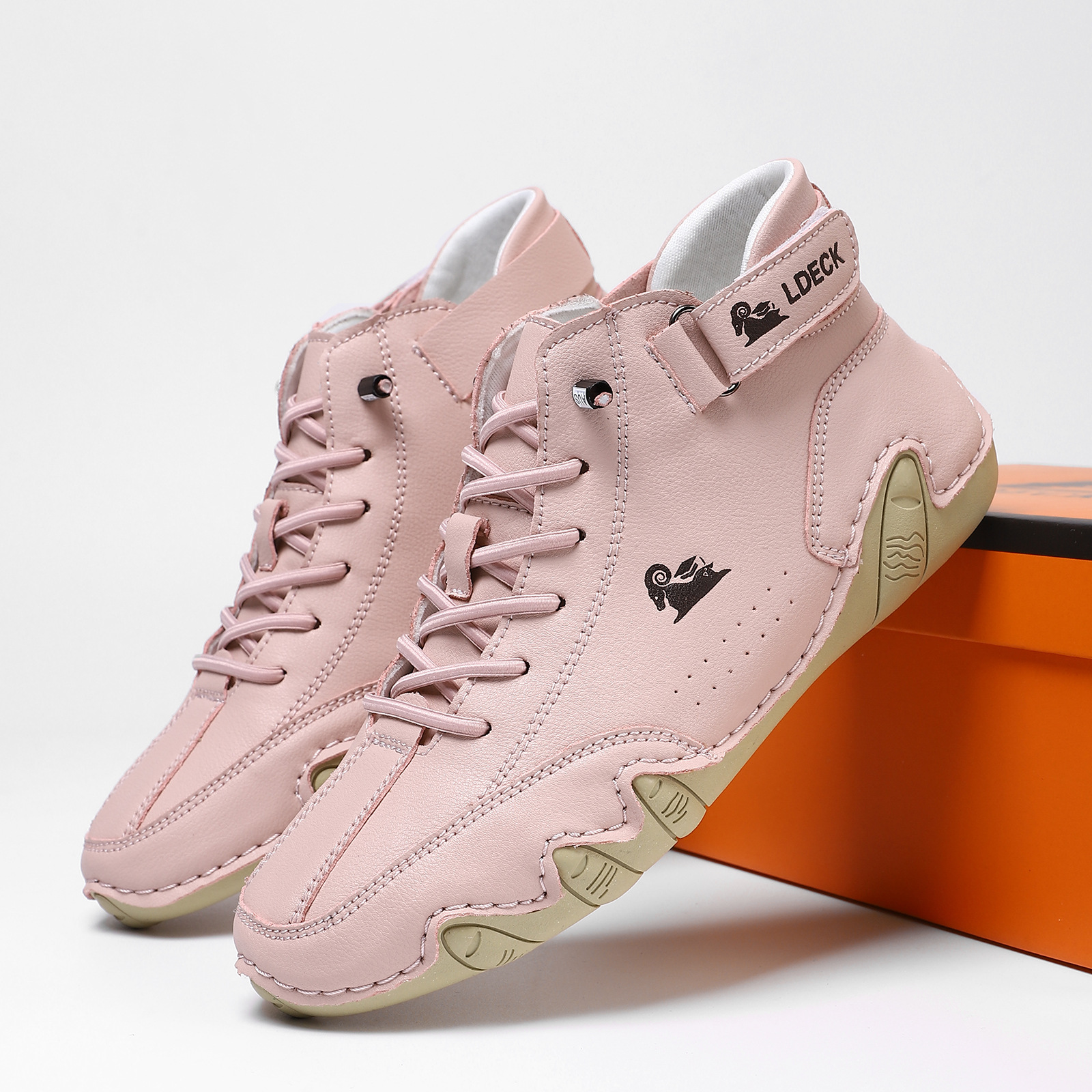 ⏰Promotion - 60% OFF🔥Barefoot Shoes Italian - Suede Velcro High Boots-Comfort & Reliable