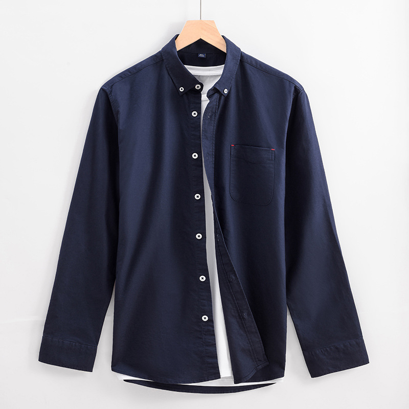 Men's cotton anti-wrinkle casual shirt-Comfort & Reliable
