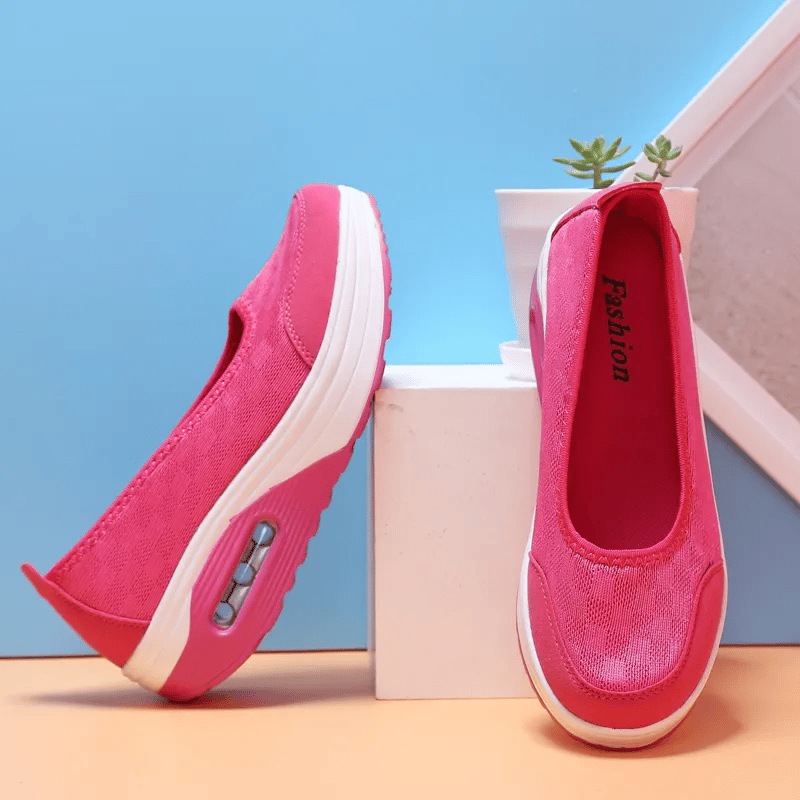 🌸🎉 Trendy Must-Have! Only a Few Left! ✨🥿💫Women's Daily Comfortable Breathable Shockproof Arch Support Orthopedic Slip-on Sneakers-Comfort & Reliable