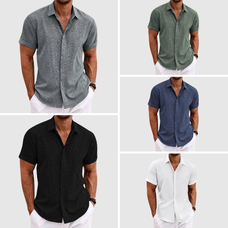 Laurens Riviera Linen Shirt-Comfort & Reliable