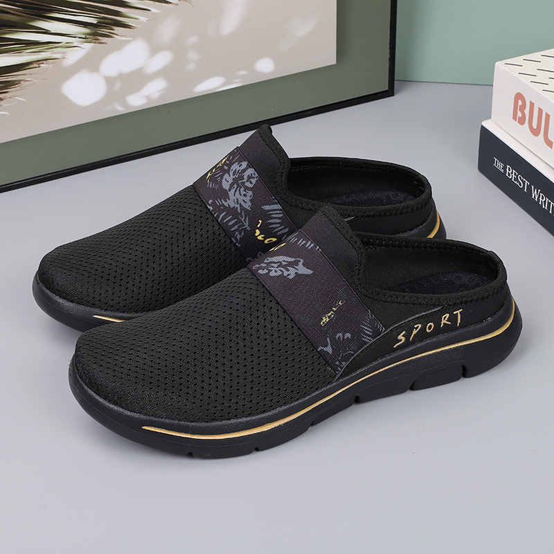 MEN  COMFORT BREATHABLE SUPPORT SPORTS SLIP-ON SLIPPERS-Comfort & Reliable