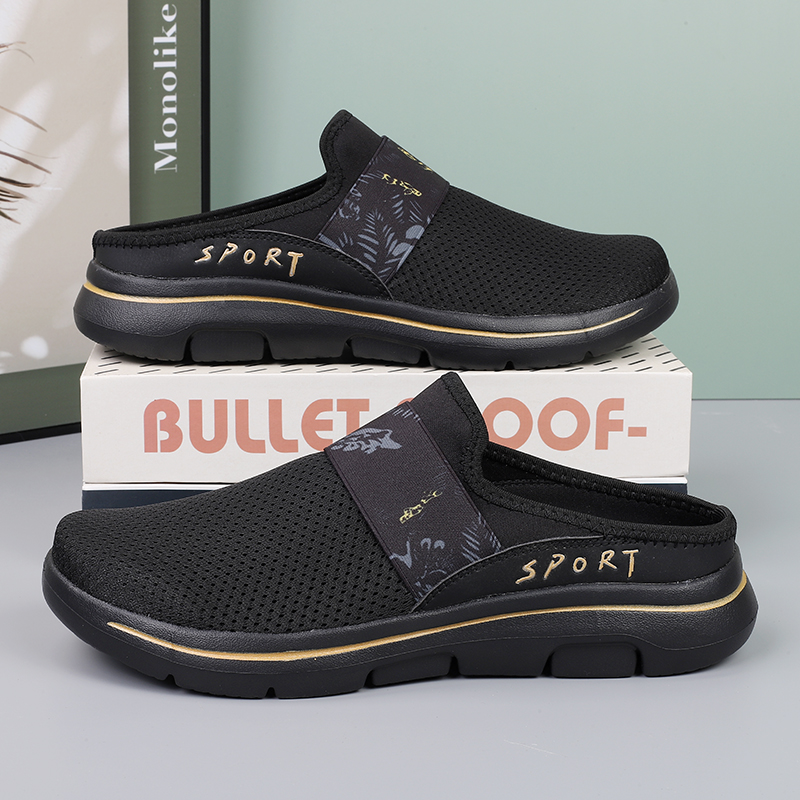 MEN  COMFORT BREATHABLE SUPPORT SPORTS SLIP-ON SLIPPERS-Comfort & Reliable