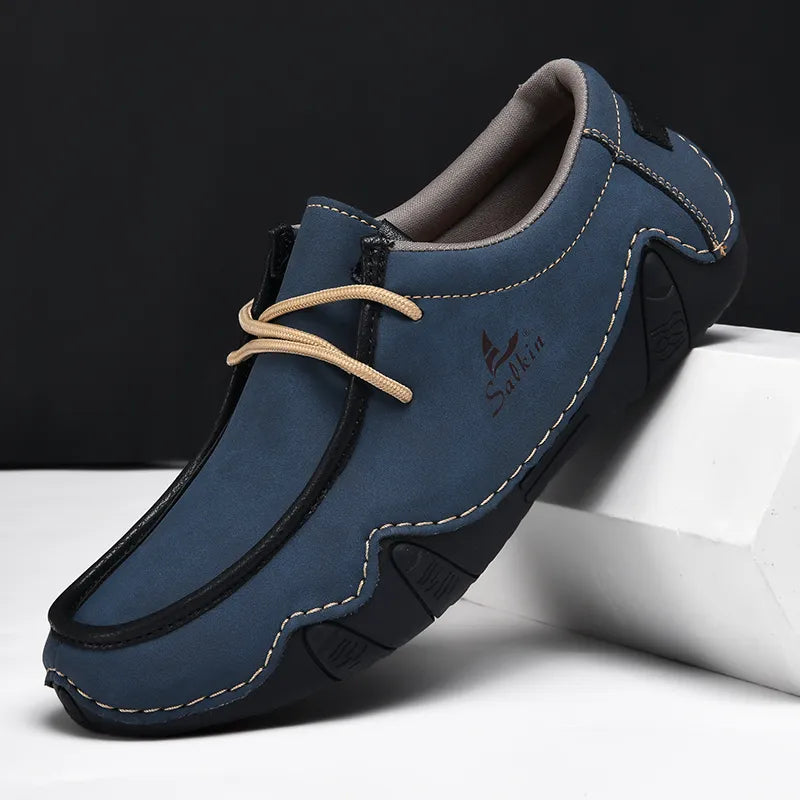 Men's Daily Lightweight Comfortable And Durable Slip-On Arch Support Orthopedic Loafers-Comfort & Reliable