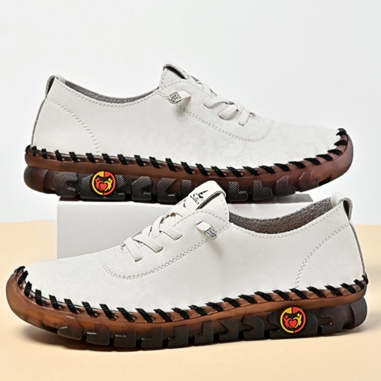 🔥Last Day Sale 70% OFF🔥Women's Hand-Stitched Uniqcomfy Wide Toe Box Leather Shoes-Comfort & Reliable