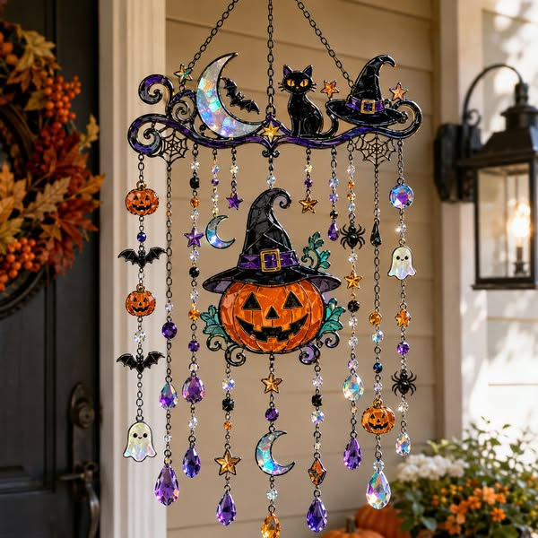 Halloween Sun Catcher Wind