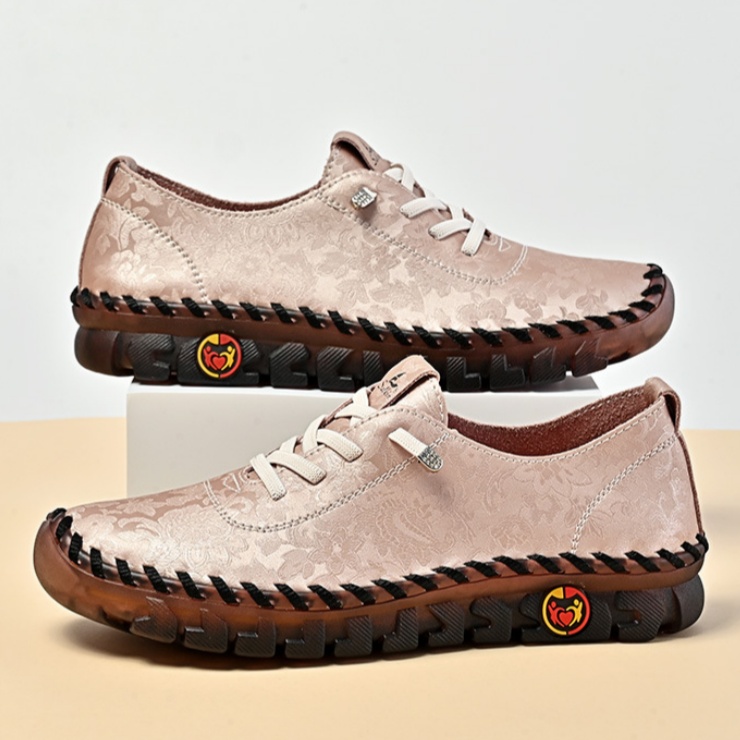 🔥Last Day Sale 70% OFF🔥Women's Hand-Stitched Uniqcomfy Wide Toe Box Leather Shoes-Comfort & Reliable