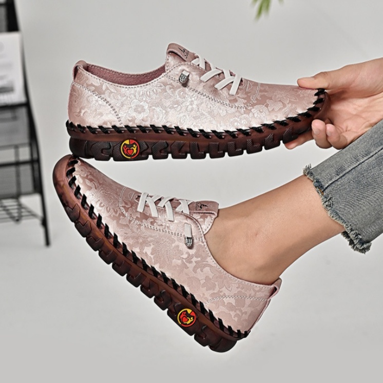 🔥Last Day Sale 70% OFF🔥Women's Hand-Stitched Uniqcomfy Wide Toe Box Leather Shoes-Comfort & Reliable