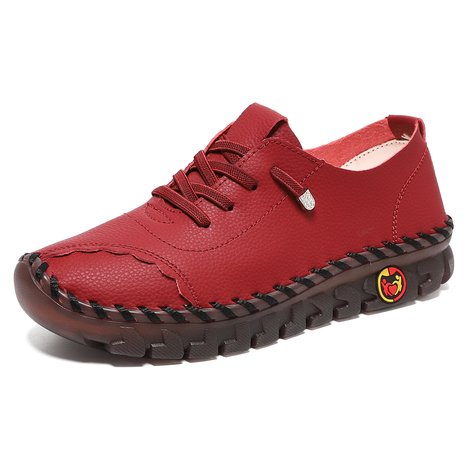 🔥Last Day Sale 70% OFF🔥Women's Hand-Stitched Uniqcomfy Wide Toe Box Leather Shoes-Comfort & Reliable