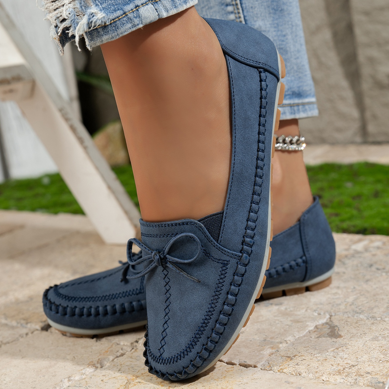 🔥Best-1 Seller 2026🔥 Orthopedic leather shoes, Lightweight, Anti-Slip, Breathable for Women-Comfort & Reliable