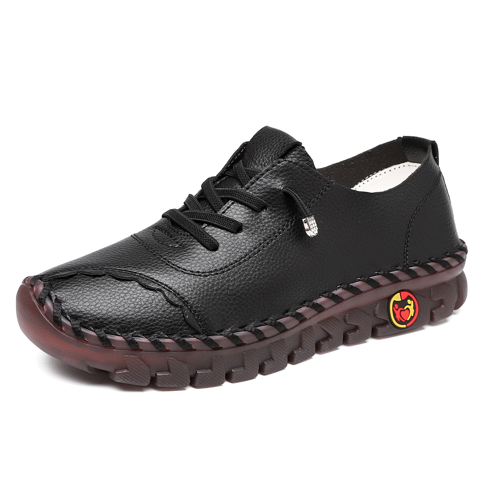 🔥Last Day Sale 70% OFF🔥Women's Hand-Stitched Uniqcomfy Wide Toe Box Leather Shoes-Comfort & Reliable