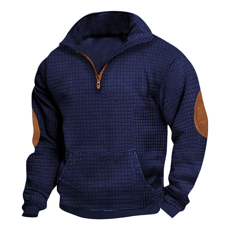 Men's  Long Sleeve Cashmere Sports Sweater-Comfort & Reliable
