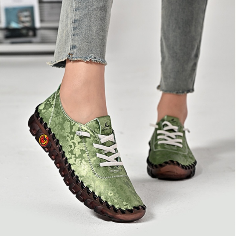 🔥Last Day Sale 70% OFF🔥Women's Hand-Stitched Uniqcomfy Wide Toe Box Leather Shoes-Comfort & Reliable