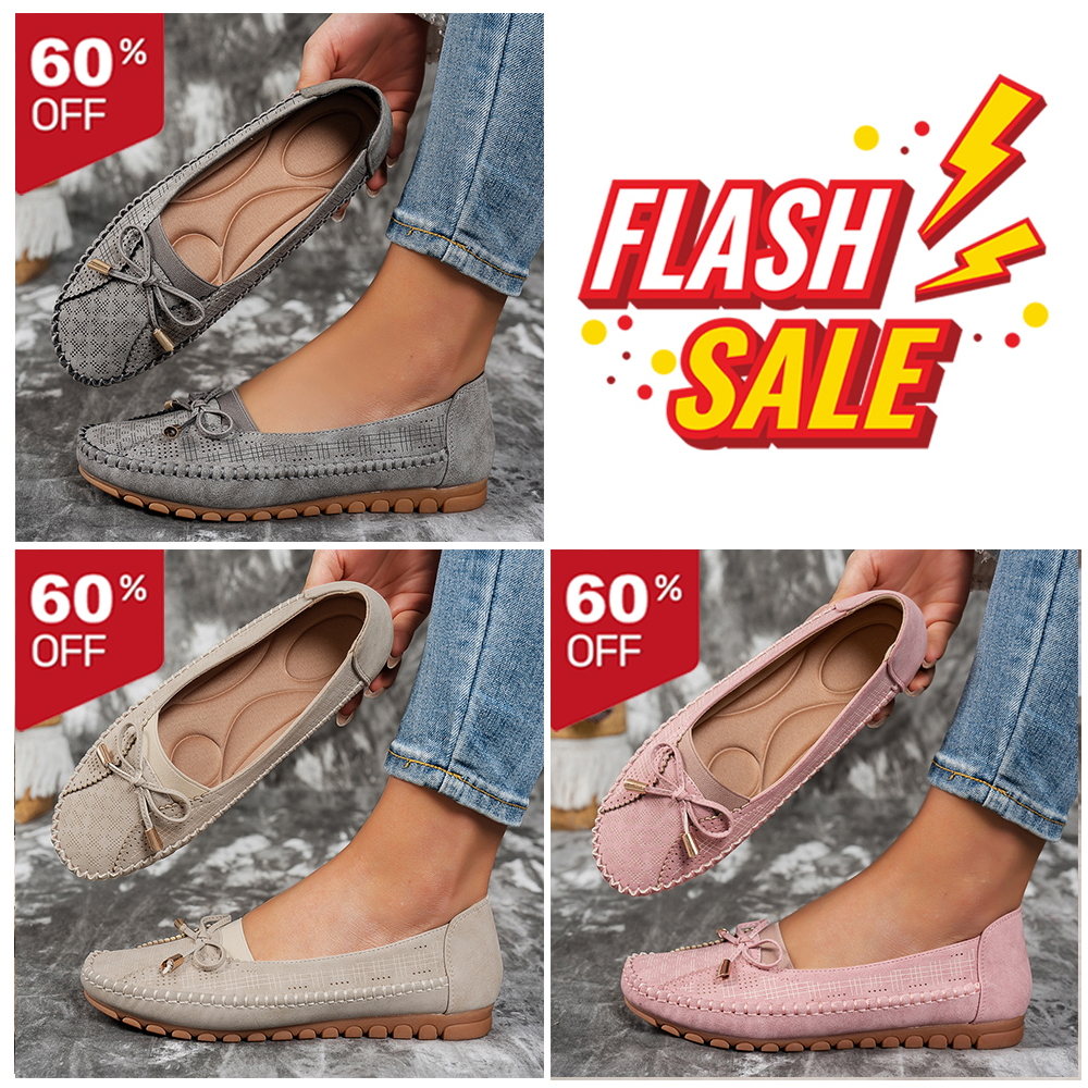 🔥Best Seller-Last Day Sale 60% OFF🔥 Orthopedic leather shoes, Lightweight, Anti-Slip, Breathable for Women-Comfort & Reliable