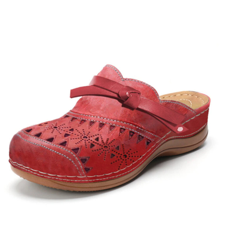 Women's Summer Bowknot Sandals – Comfy Cut-Out Design for Everyday Wear-Comfort & Reliable