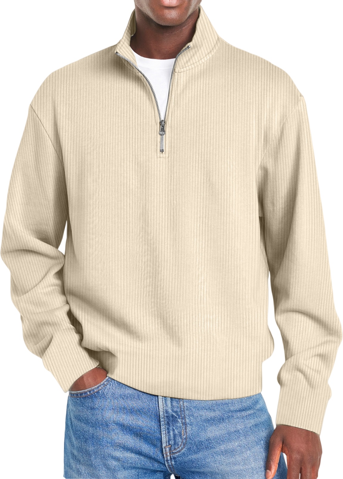 Men Can’t Get Enough of This Cozy Cashmere Sweatshirt-Comfort & Reliable