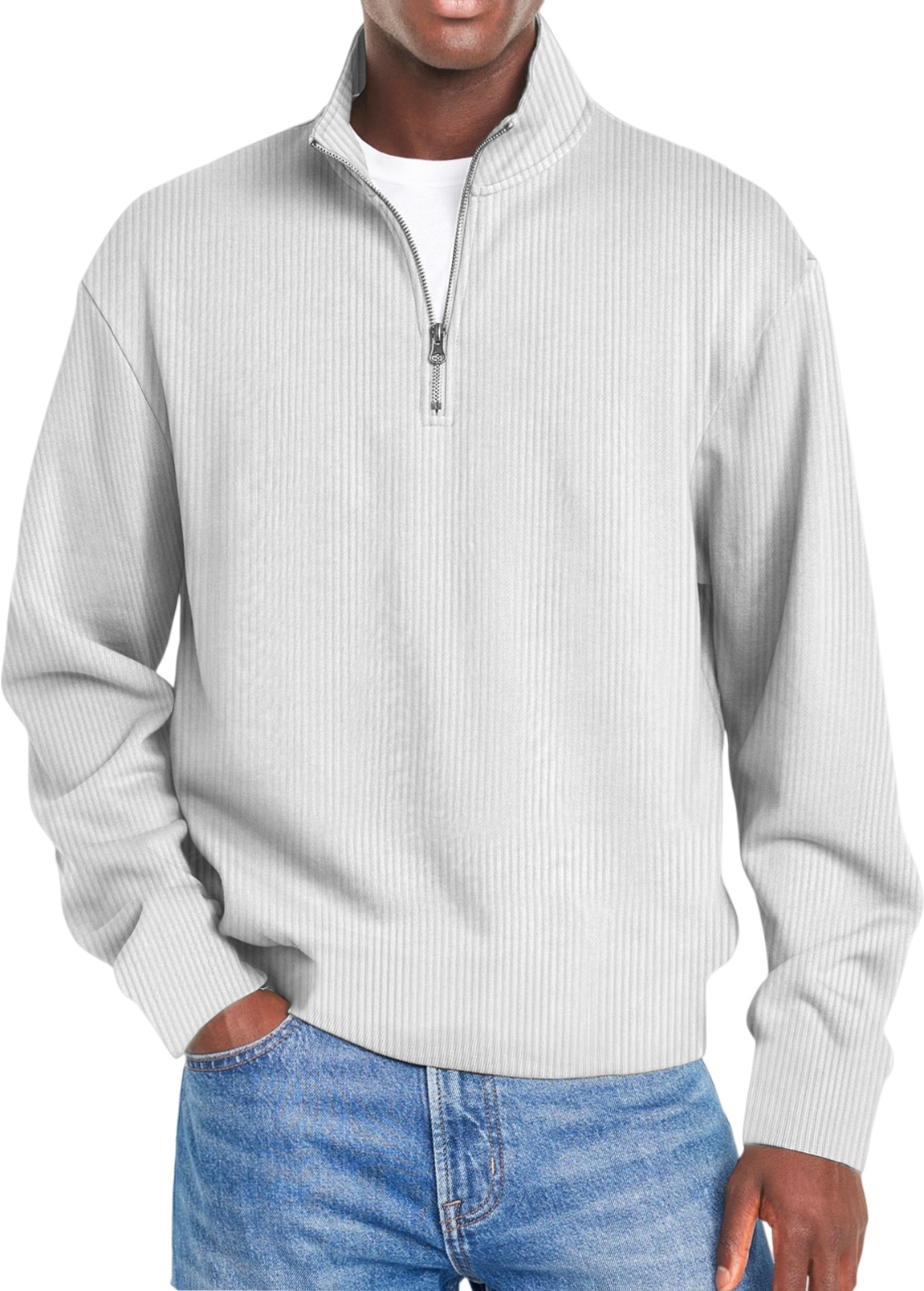 Men Can’t Get Enough of This Cozy Cashmere Sweatshirt-Comfort & Reliable