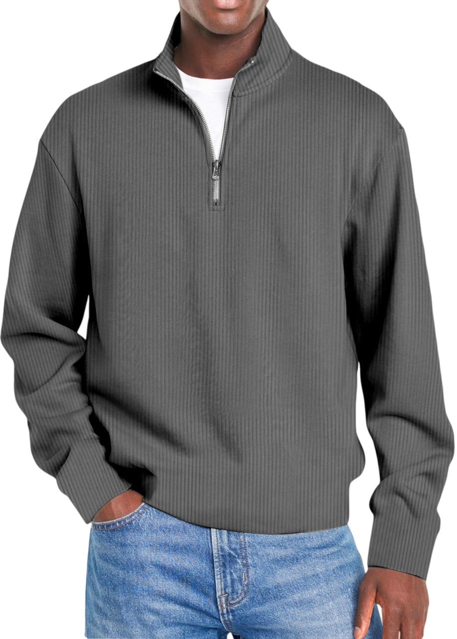 Men Can’t Get Enough of This Cozy Cashmere Sweatshirt-Comfort & Reliable