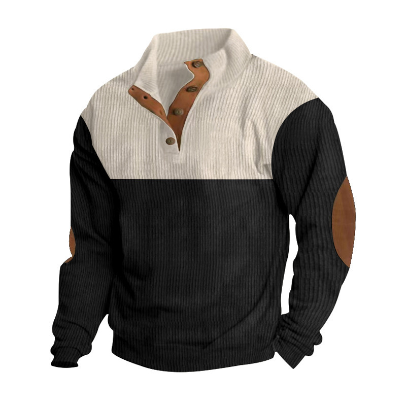 Premium Cashmere Men’s Sweatshirt — Timeless Style-Comfort & Reliable
