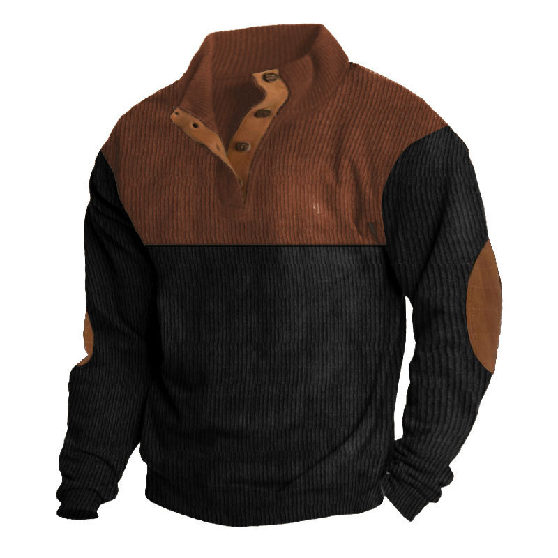 Premium Cashmere Men’s Sweatshirt — Timeless Style-Comfort & Reliable