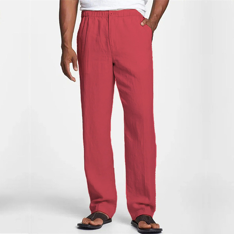 Men's Cotton Linen Pants-Comfort & Reliable