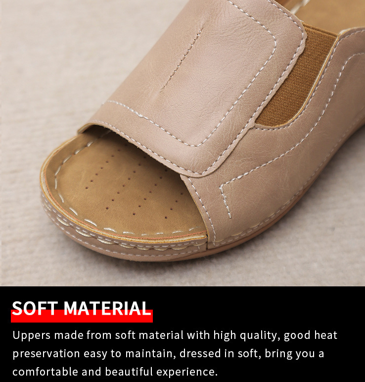 Women's Summer Casual Comfort Air Cushion Leather Sandals-Comfort & Reliable