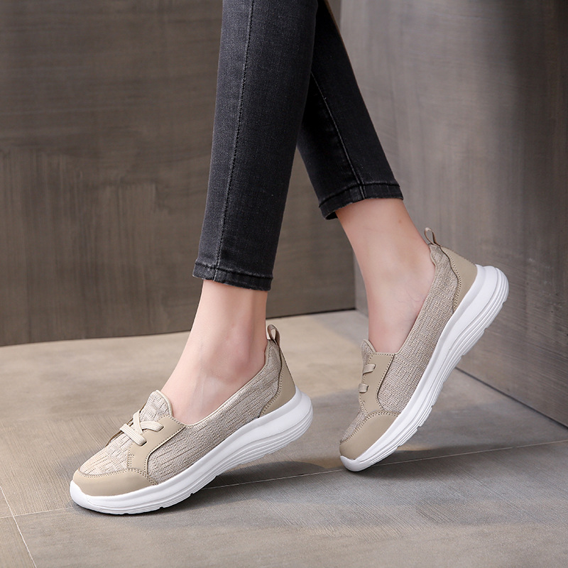 🔥Last Day Promotion 50% OFF - Orthopedic Women's Breathable Slip On Arch Support Non-slip Shoes-Comfort & Reliable