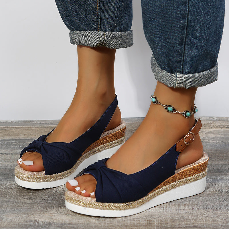 ONLY TODAY 50% OFF 🔥 Paris Casual Flatform Daily Comfy Memory Sandals-Comfort & Reliable