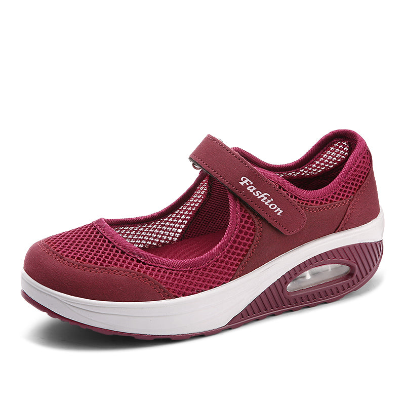 Fashionable Mesh Breathable Lightweight Women's Casual Sports Shoes-Comfort & Reliable