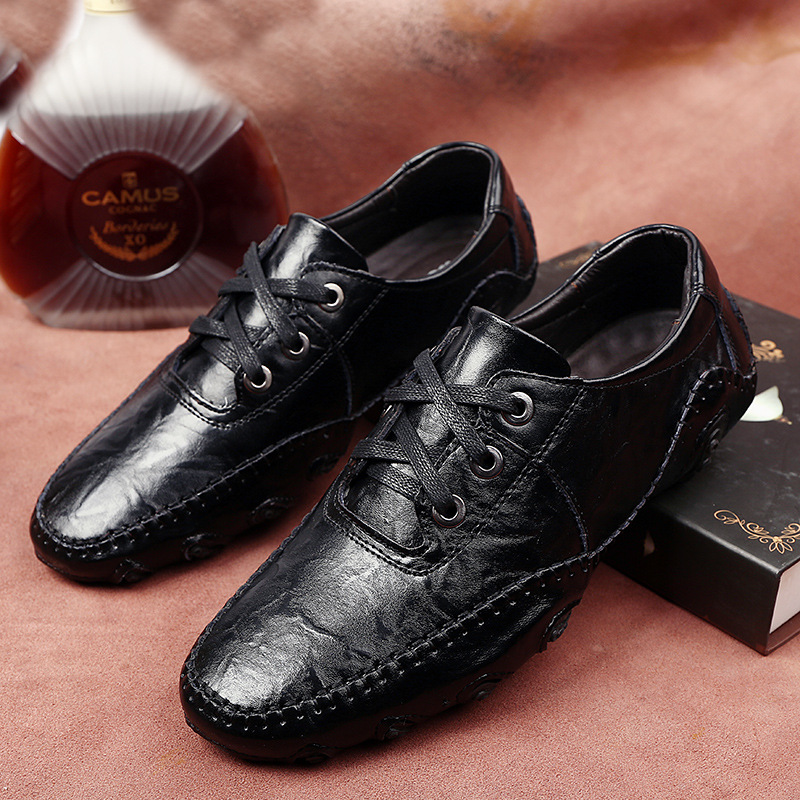 ⏰Last Day 50% OFF🔥 Men's Handmade Genuine Leather Slip-On Loafers-Comfort & Reliable