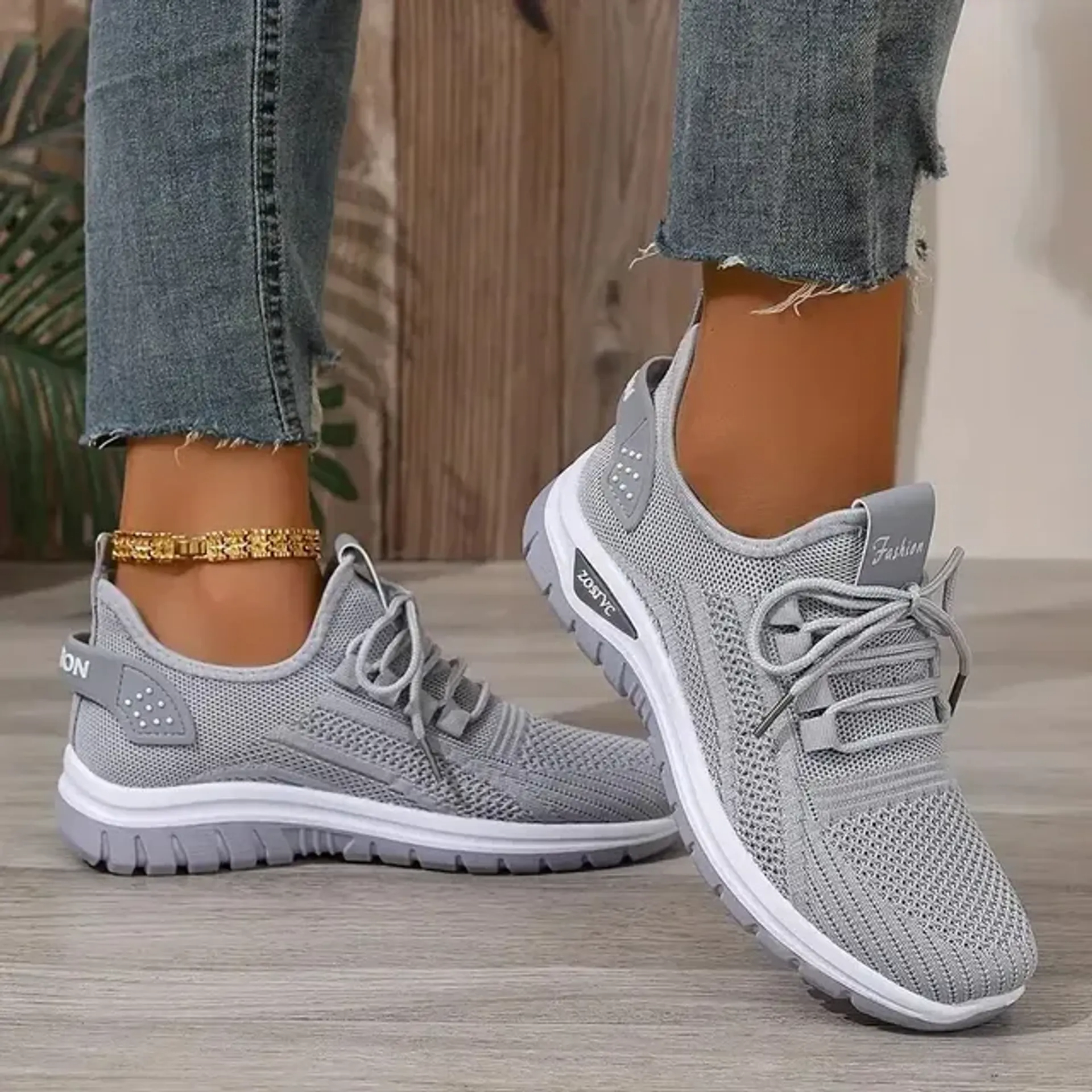 Women's Lightweight Casual Sneakers, Ultra Soft Sole-Comfort & Reliable