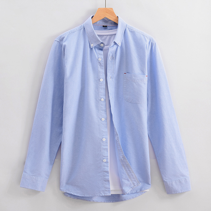 Men's cotton anti-wrinkle casual shirt-Comfort & Reliable