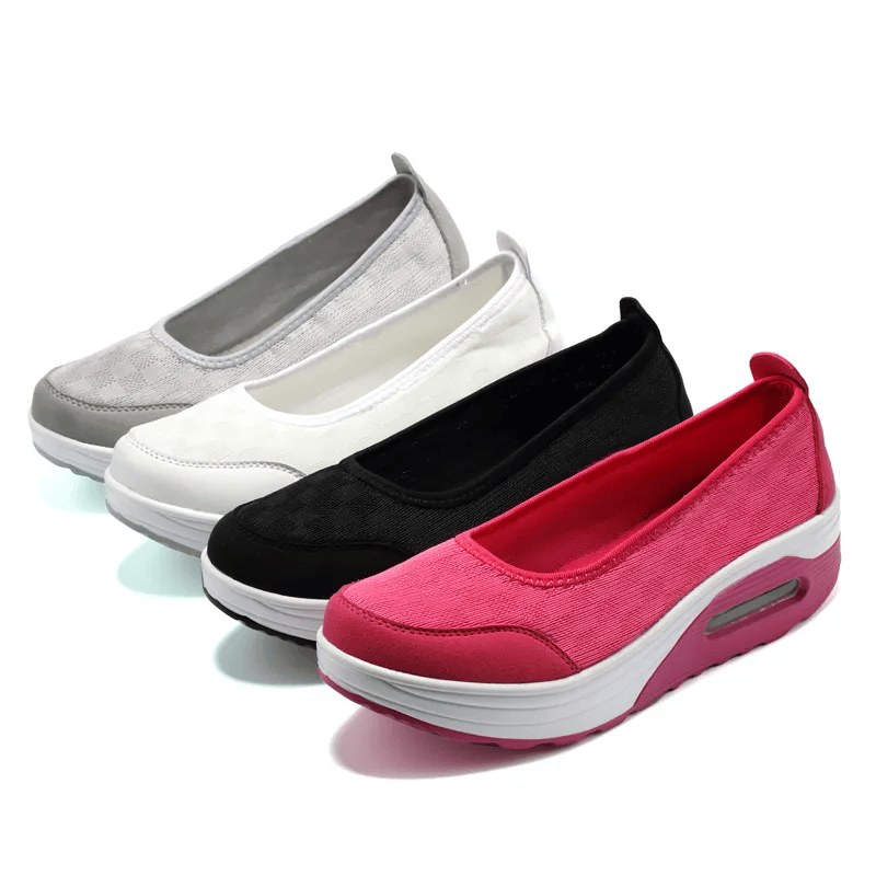 🌸🎉 Trendy Must-Have! Only a Few Left! ✨🥿💫Women's Daily Comfortable Breathable Shockproof Arch Support Orthopedic Slip-on Sneakers-Comfort & Reliable