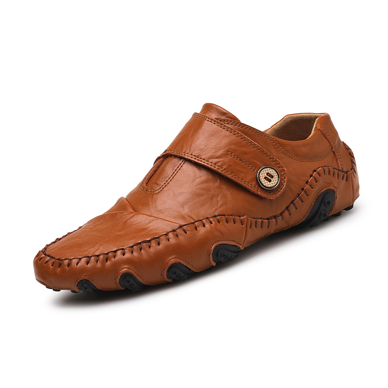⏰Last Day 50% OFF🔥 Men's Handmade Genuine Leather Slip-On Loafers-Comfort & Reliable