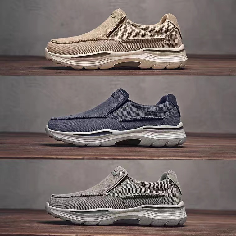 Men's Daily Canvas Wear Proof Orthopedic Walking Shoes🔥BUY 2 FOR FREE SHIPPING-Comfort & Reliable
