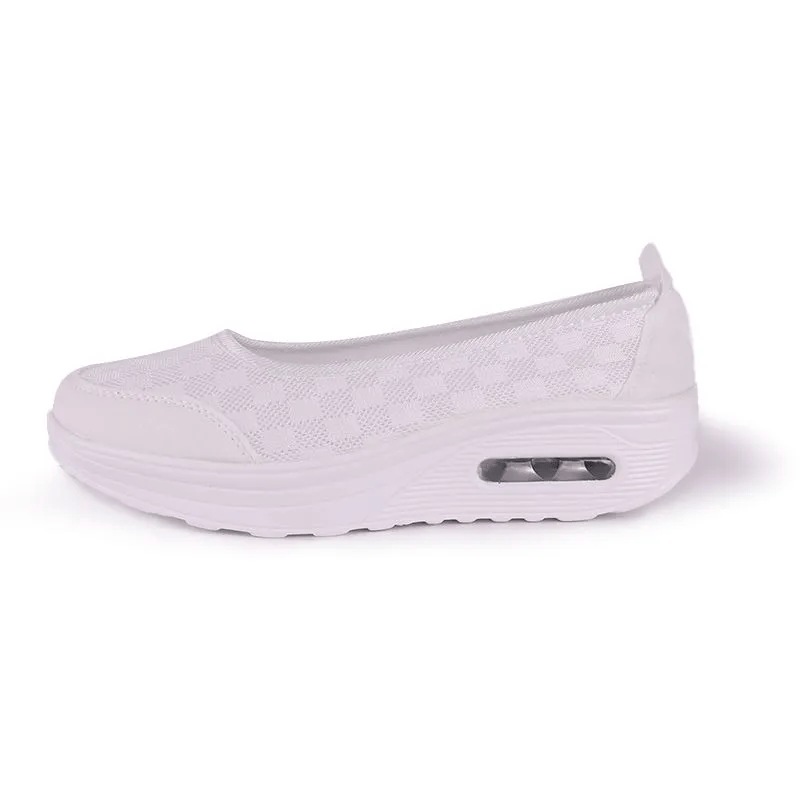 🌸🎉 Trendy Must-Have! Only a Few Left! ✨🥿💫Women's Daily Comfortable Breathable Shockproof Arch Support Orthopedic Slip-on Sneakers-Comfort & Reliable